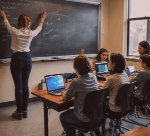 The Digital Classroom: A Modern Learning Environment for All Students 1 Digital Classroom