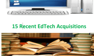 Recent EdTech Acquisitions 2025