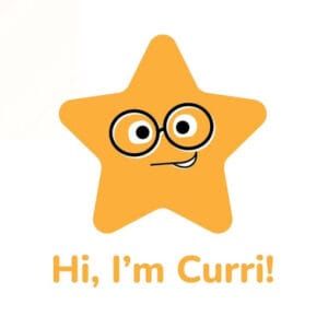 Curri AI — What It Is, Why It Matters, and How It Works 1 Cute cartoon star character with glasses introducing educational technology concept.