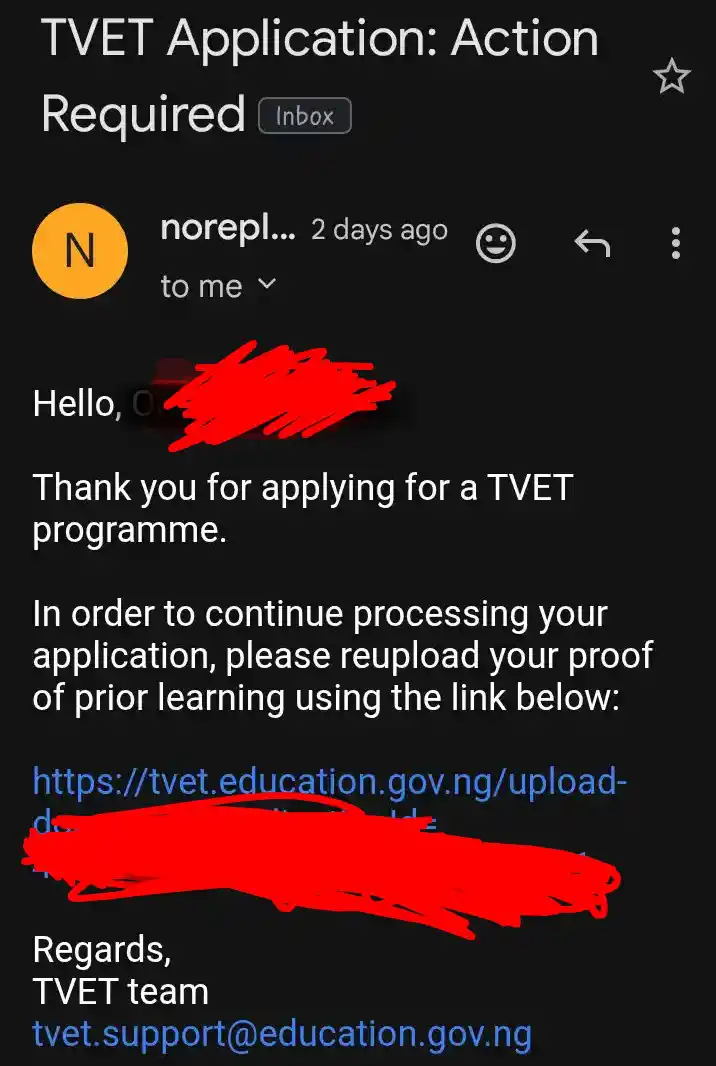 how to upload TVET proof of prior learning 2 How to upload TVET proof of prior learning